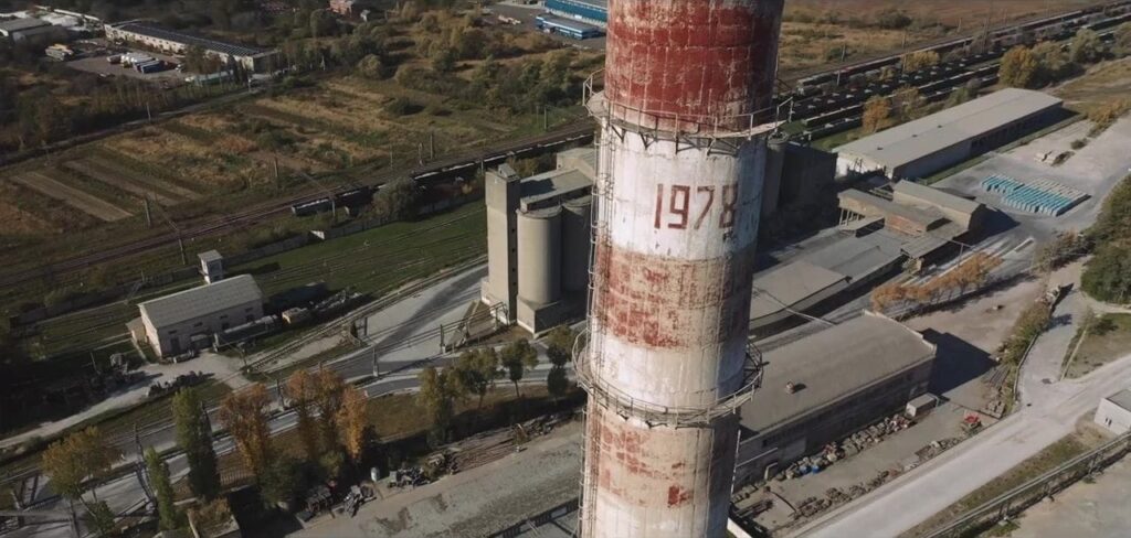 Dismantling of the ‘Mykolaivcement’ Chimney